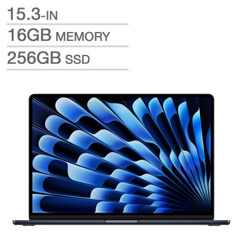 Apple MacBook Air 15.3 in., Apple M3 Chip – 16 GB RAM, 256 Apple MacBook Air 15.3 in., Apple M3 Chip – 16 GB RAM, 256