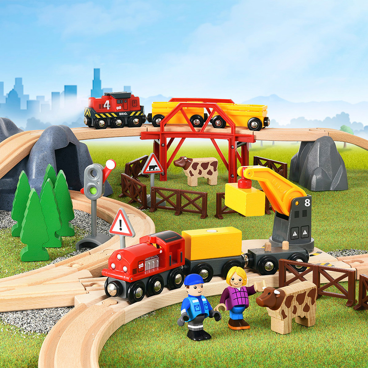 BRIO Large Countryside and Cargo Set | Costco