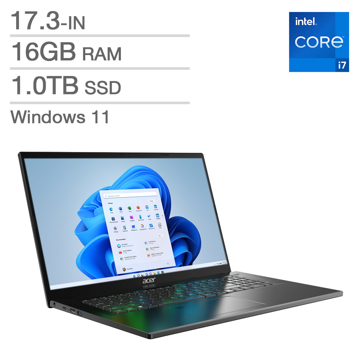 Acer Aspire 5 A517-58M-7732 Laptop, i7-1355U