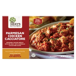 VICKY'S KITCHEN PARMESAN CHICKEN CACCIATORE 32OZ (2LBS)