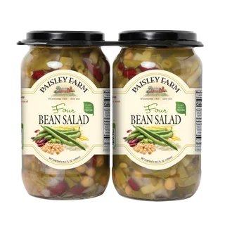 Paisley Farm Four Bean Salad, 35.5 fl oz, 2-count