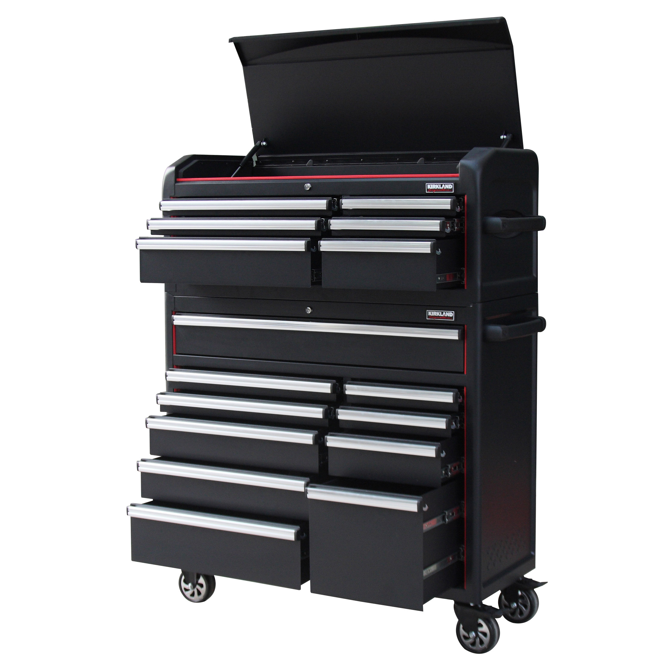 Kirkland Signature 43-in. 16-drawer Top Chest and Cabinet Combo