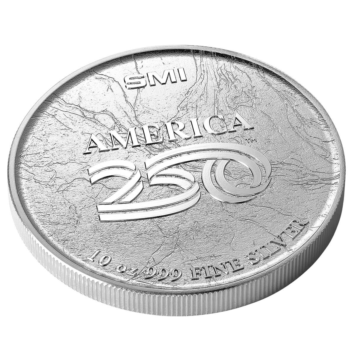 10 oz Silver Round Sunshine Minting 250th Anniversary American