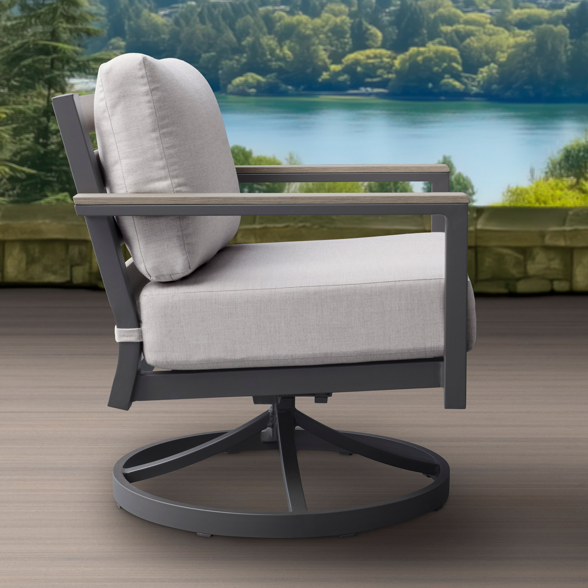 Agio Nicolet 4-piece Outdoor Patio Seating Set | Costco