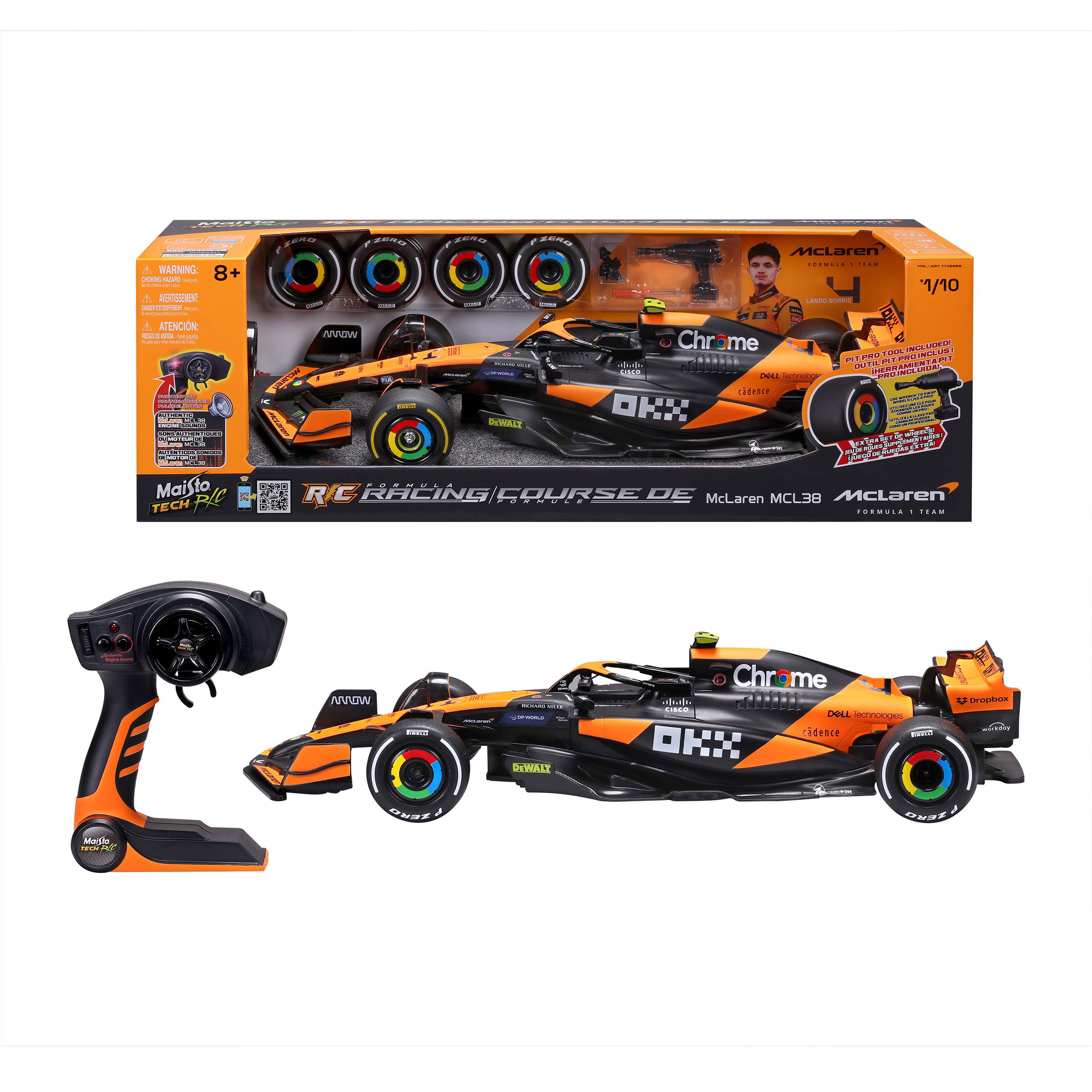 1:10 Formula Racing R/C - McLaren Lando Norris