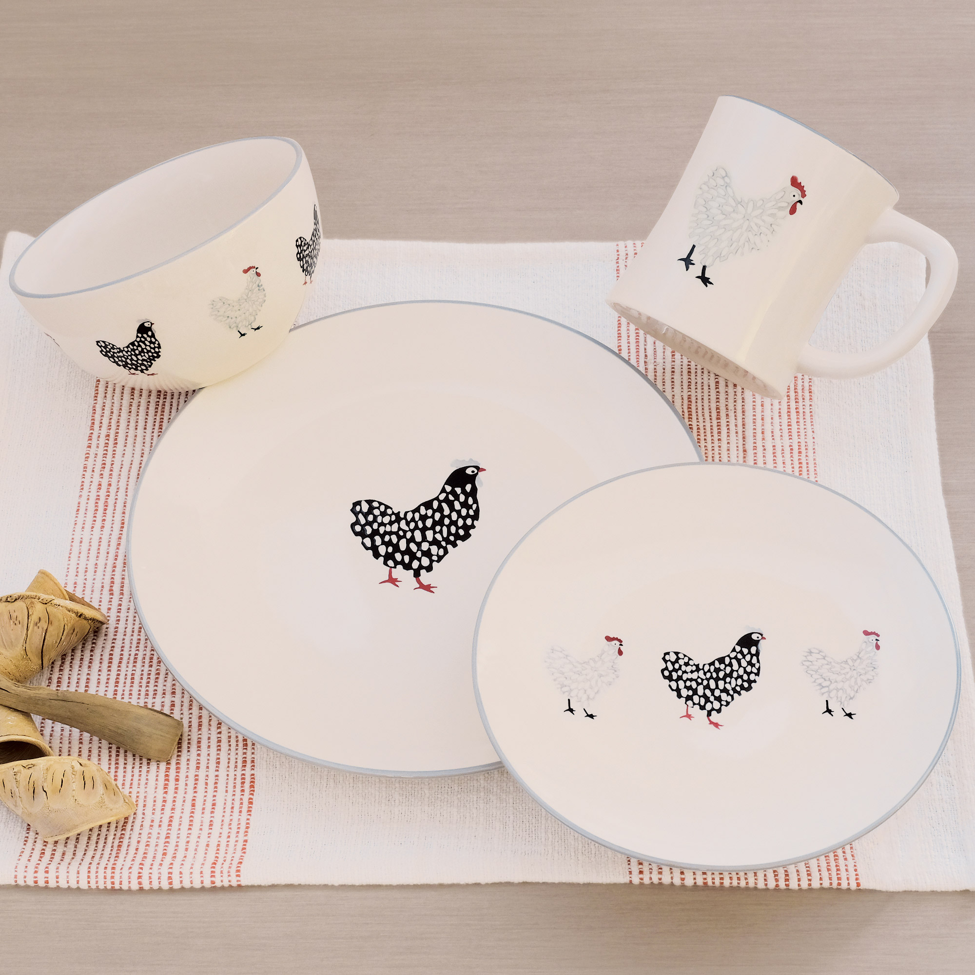 Coop 16-piece Dinnerware Set