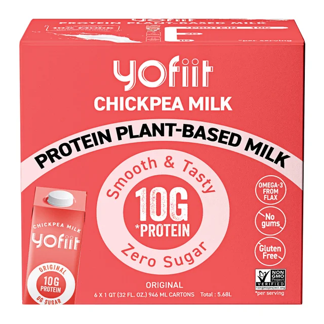 YOFIIT CHICKPEA MILK 6-32 OZ(5.68L)