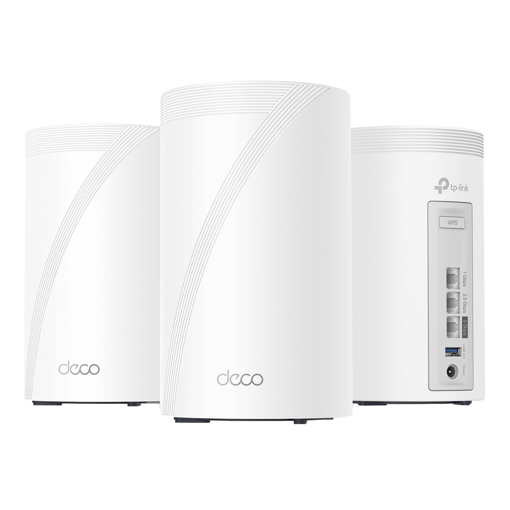 TP-Link Deco 7 Pro BE13000 Tri-Band Wi-Fi 7 Whole Home Mesh Router System, 3-Pac