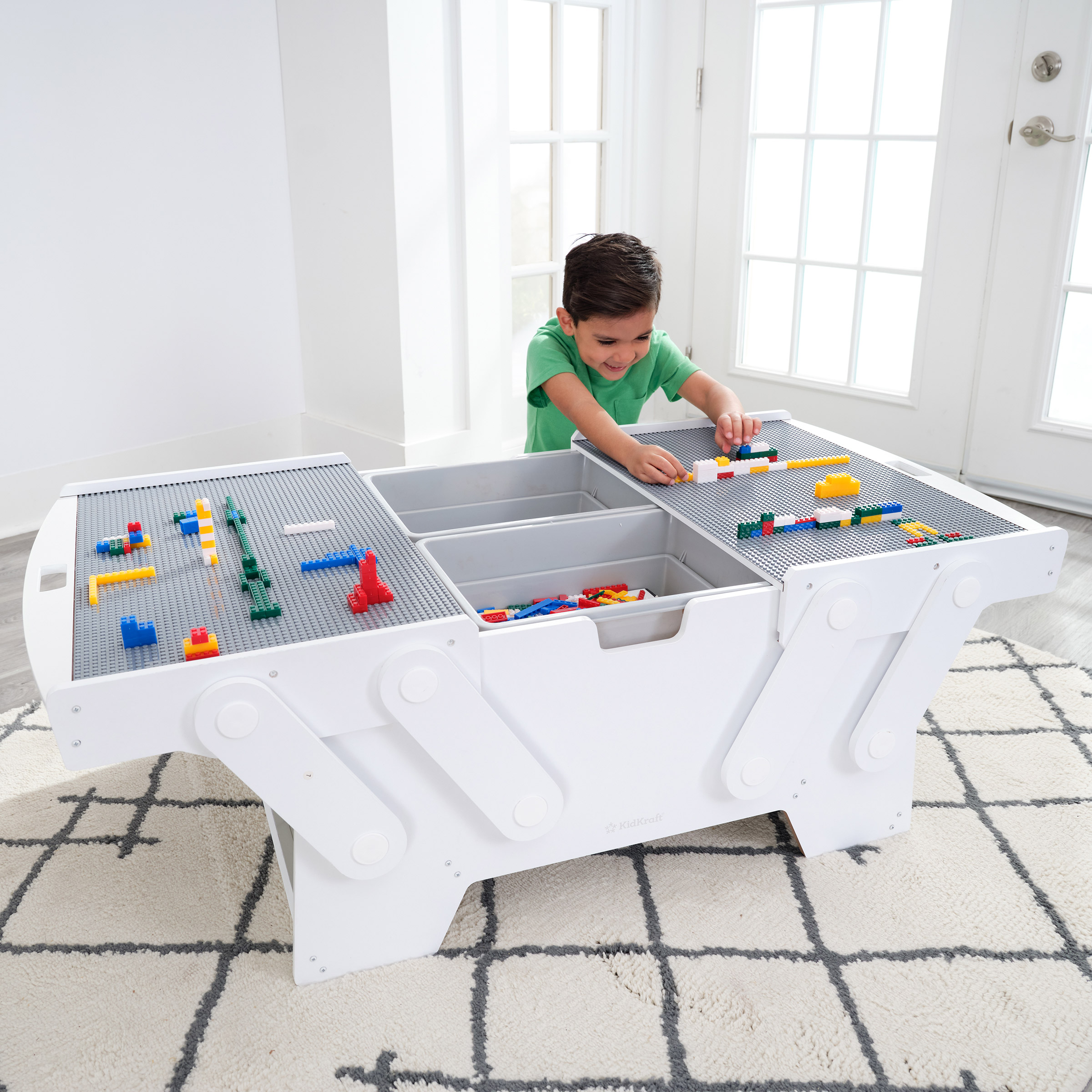 Building Bricks Play N Store Mega Table | Costco