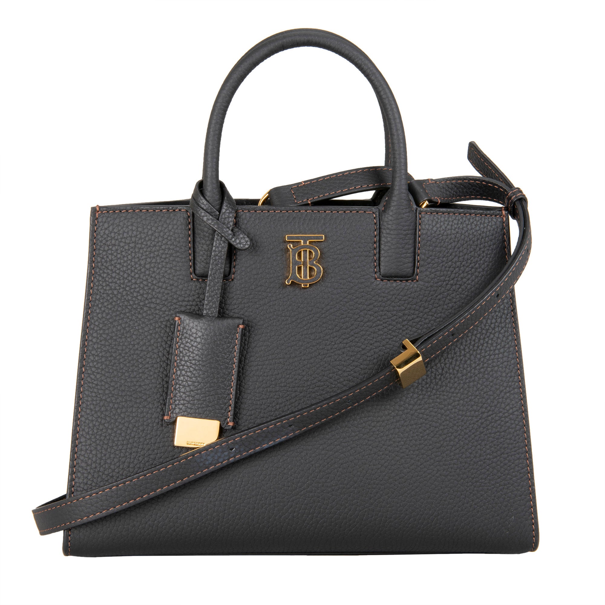Burberry Grainy Mini Leather Frances, Black | Costco