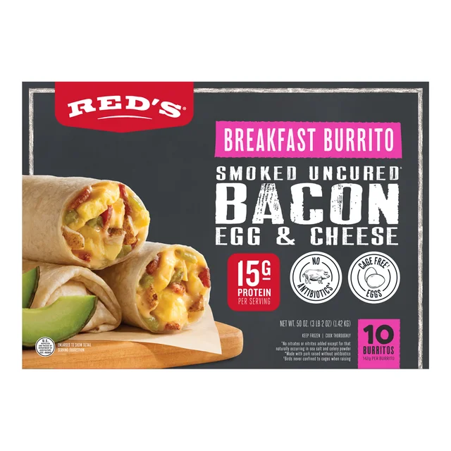 RED'S BACON EGG & CHEESE 10 COUNT BOX