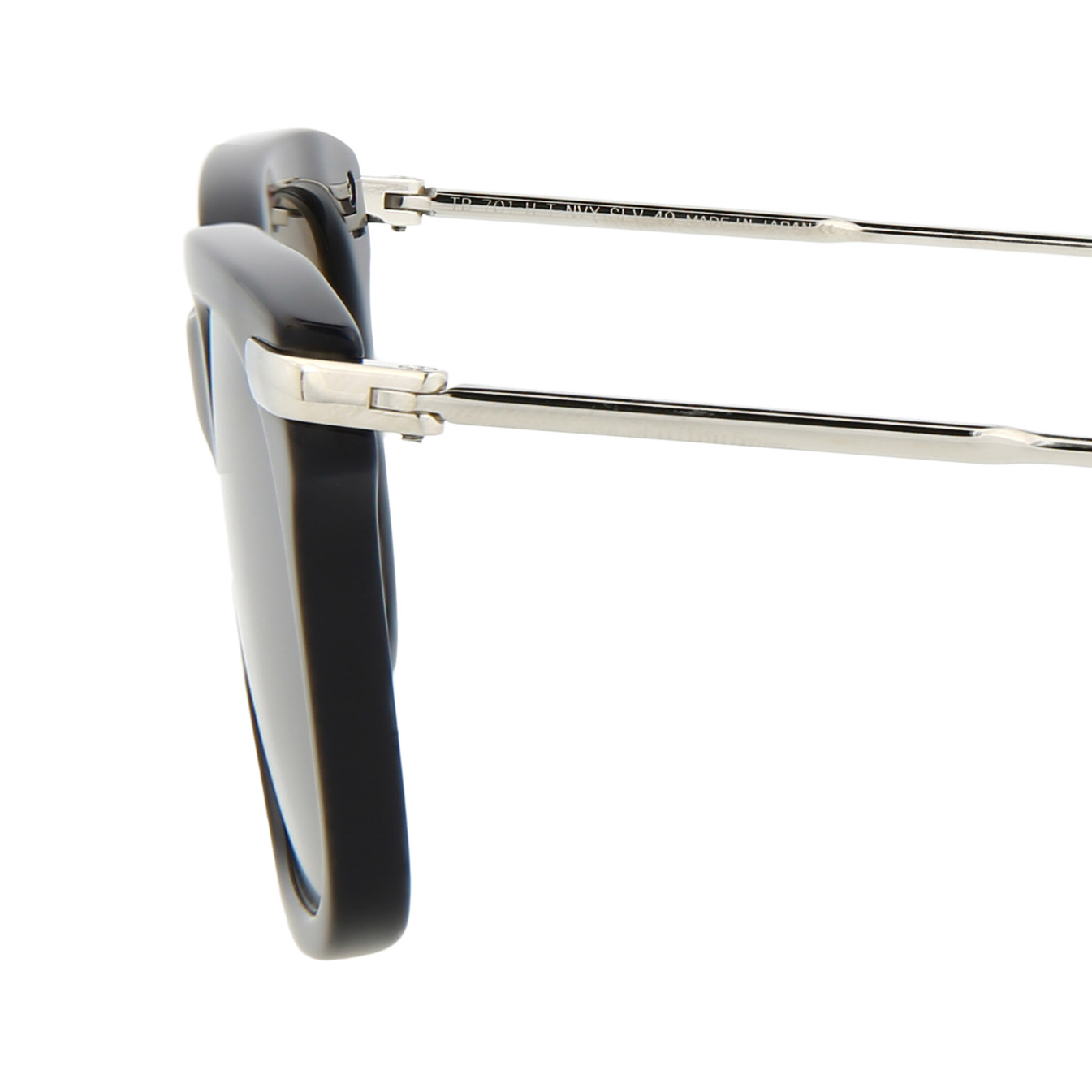 Thom Browne TB701 Navy Silver Sunglasses | Costco