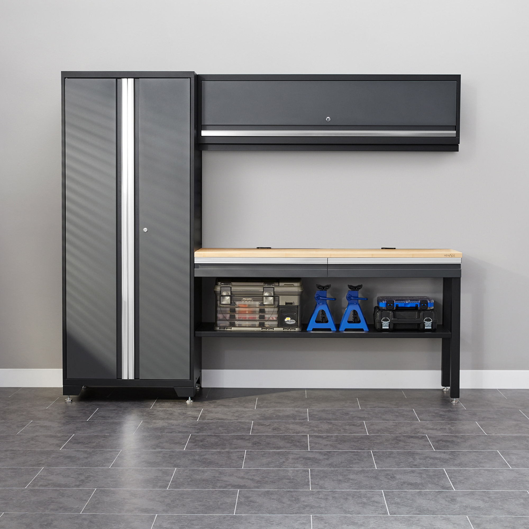 NewAge Products Bold Series Garage in a Box 4-piece Set