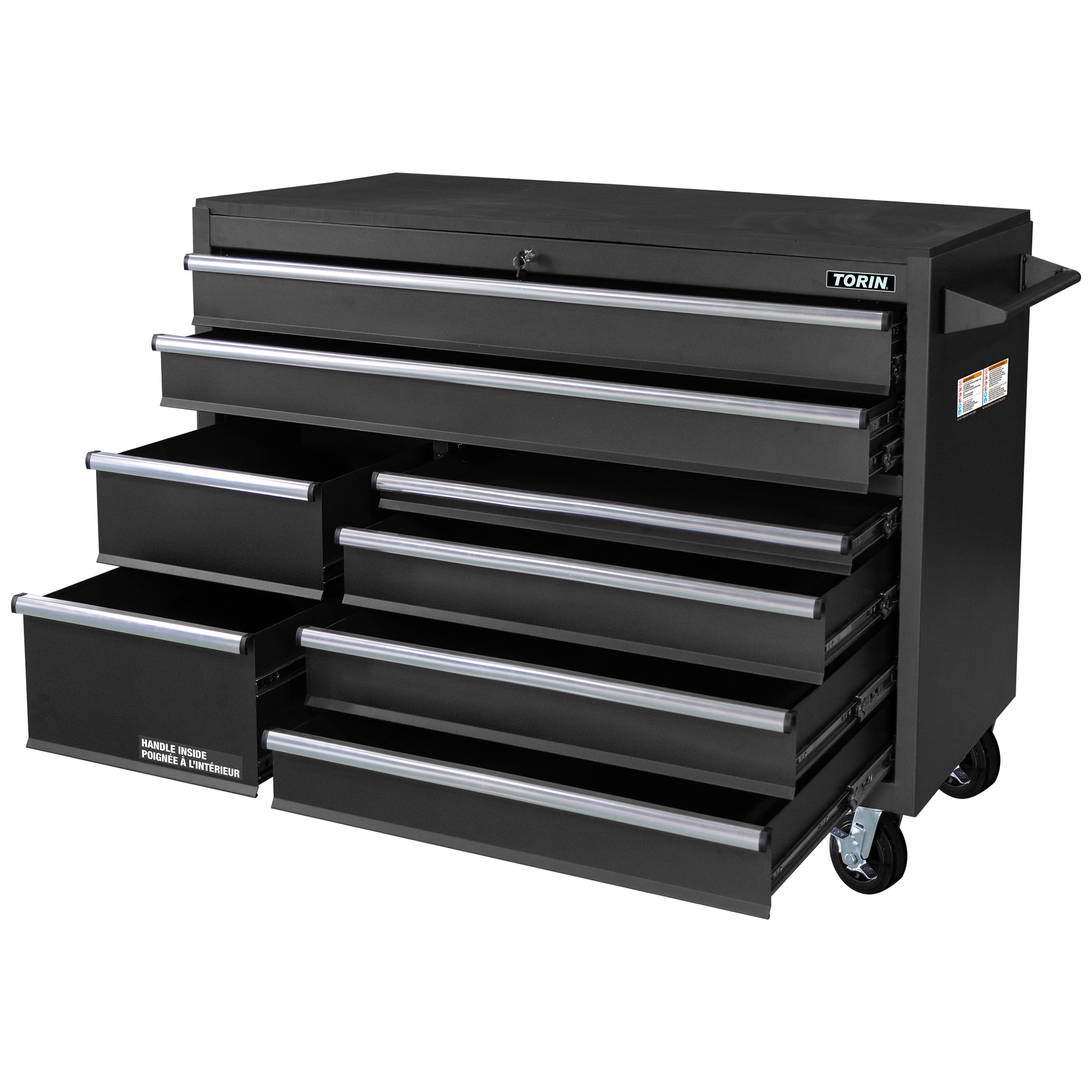 Torin 55 in. Heavy Duty 8 Drawer Rolling Cabinet | Costco