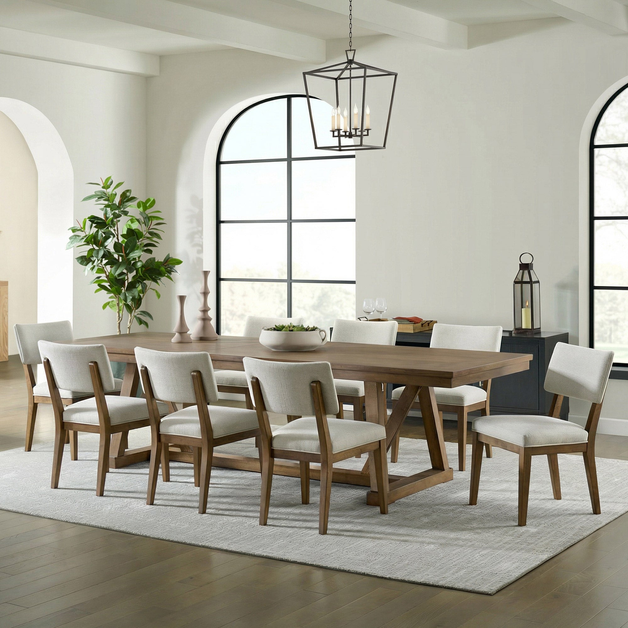 Mendocino Dining Table and 8 Chairs