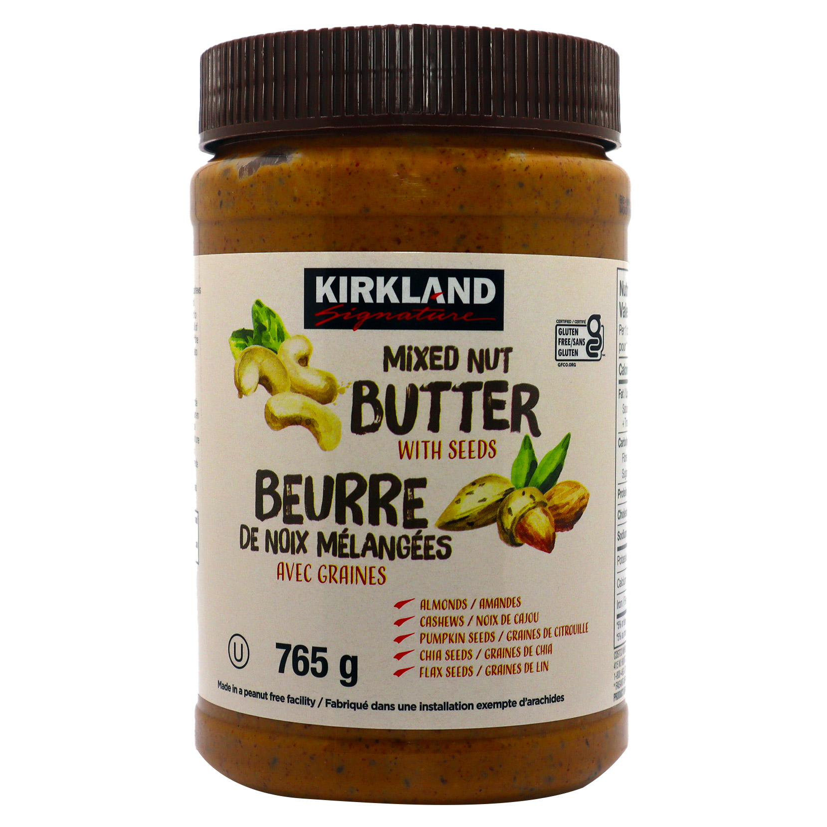 Kirkland Signature Mixed Nut Butter, 765 g