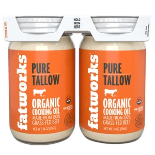 FATWORKS ORGANIC GRASS FED BEEF TALLOW 2/14 OZ