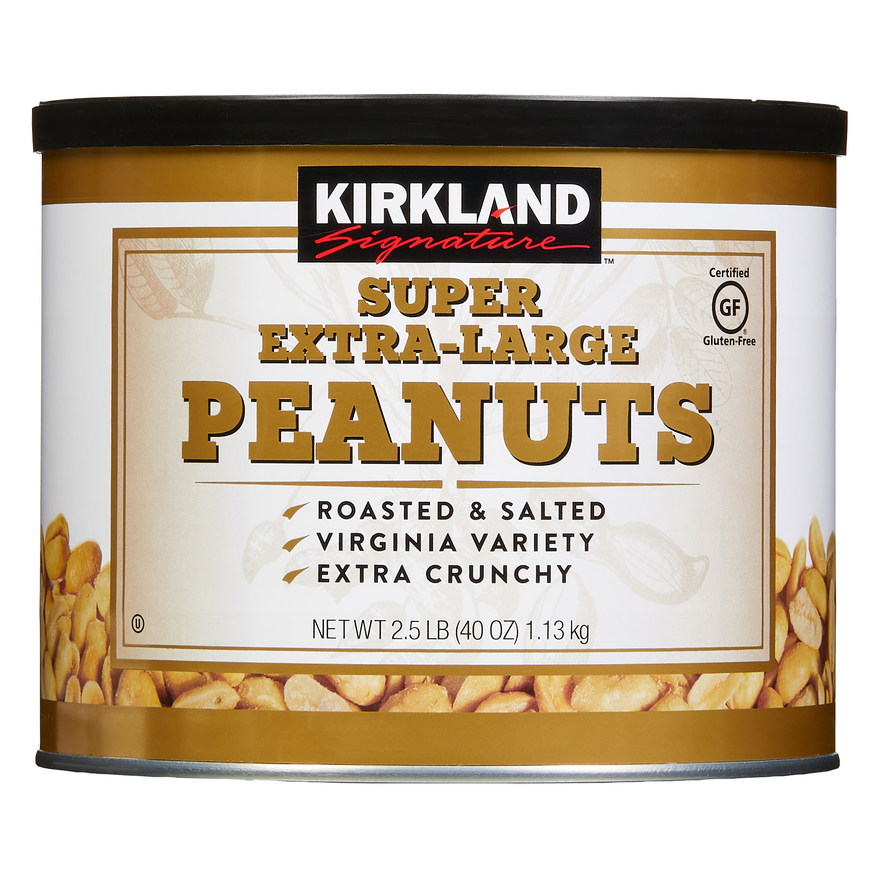 Kirkland Signature Super Extra-Large Peanuts, 2.5 lbs