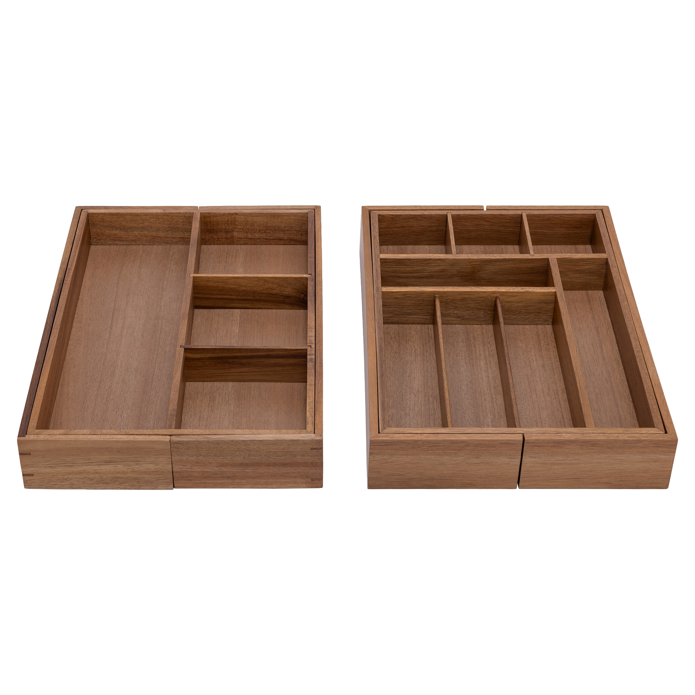 Seville Classics 9-piece Acacia Organizer Starter Set | Costco