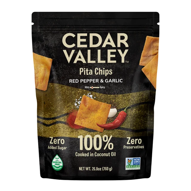 CV RED PEP + GARLIC PITA 26.8OZ L44H3P132 SL220