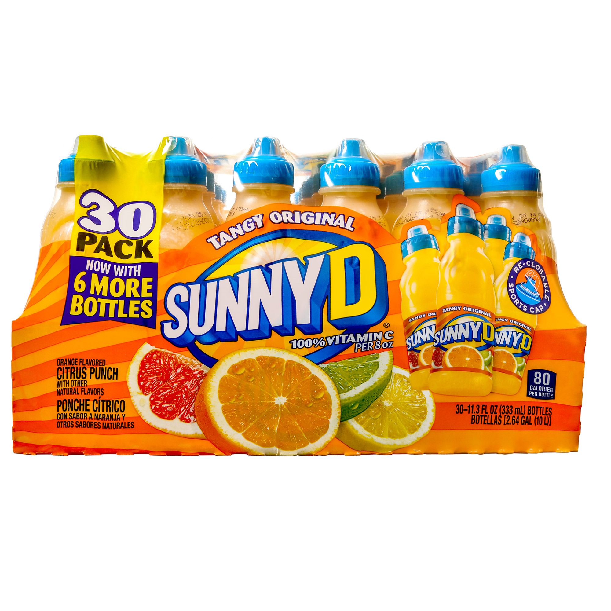 Sunny D  Tangy Original  11.3 fl oz  30-Count