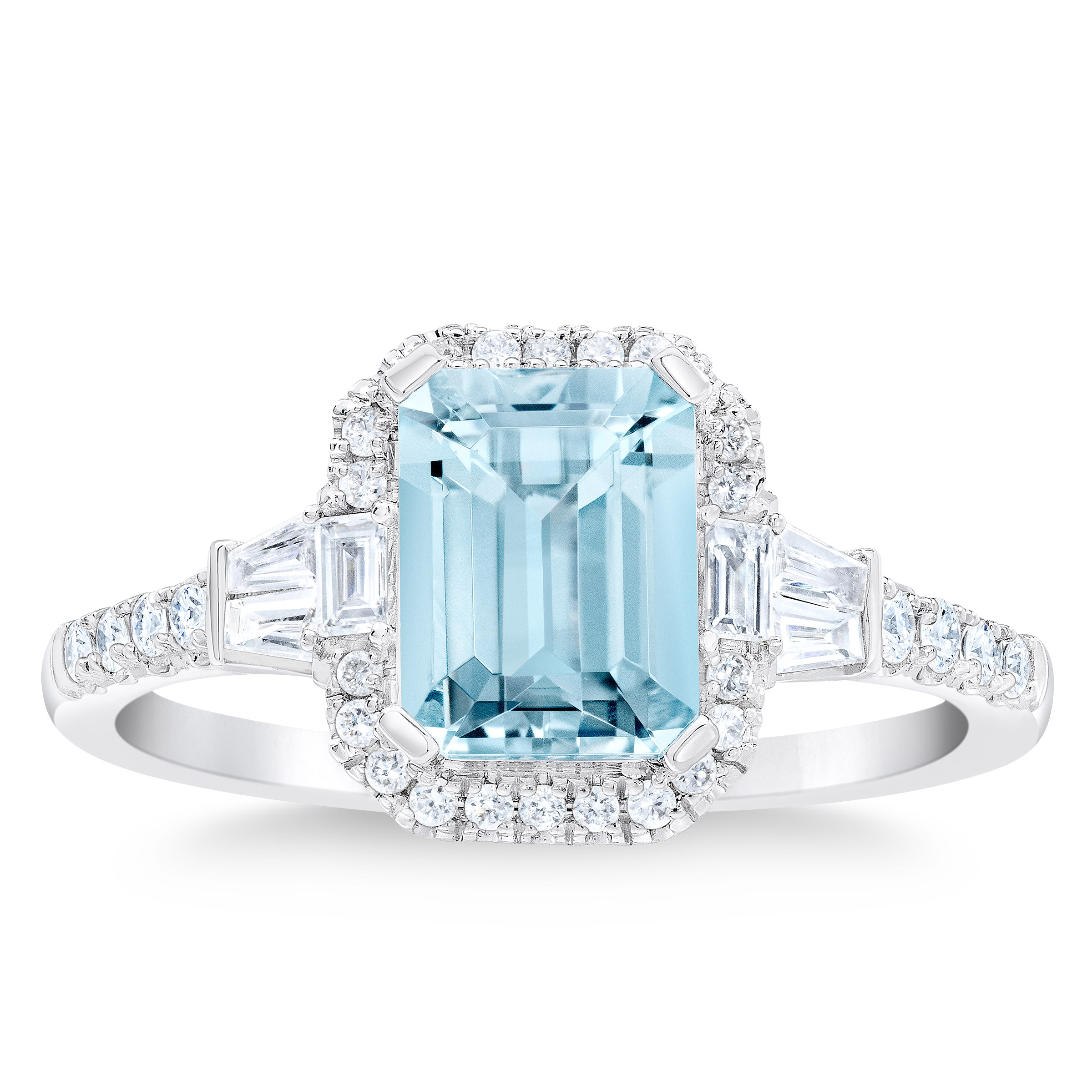 aquamarine Aquamarine & Pink Spinel 🩵🩷 1.-2.76ct. 13.0x8.3mm Ref