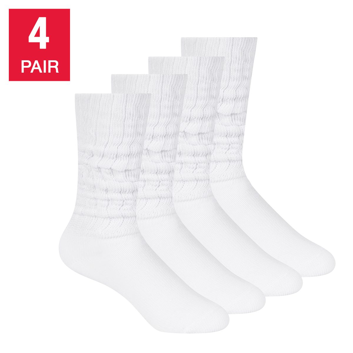 Scotch & Soda Womens Slouch Socks, 4-pair