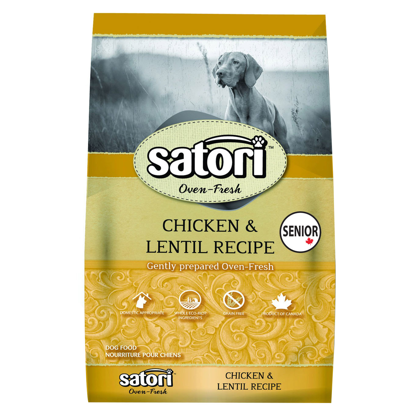 Satori Oven-Fresh Chicken and Lentil Senior Dog Food, 9.08 kg (20 lb.)