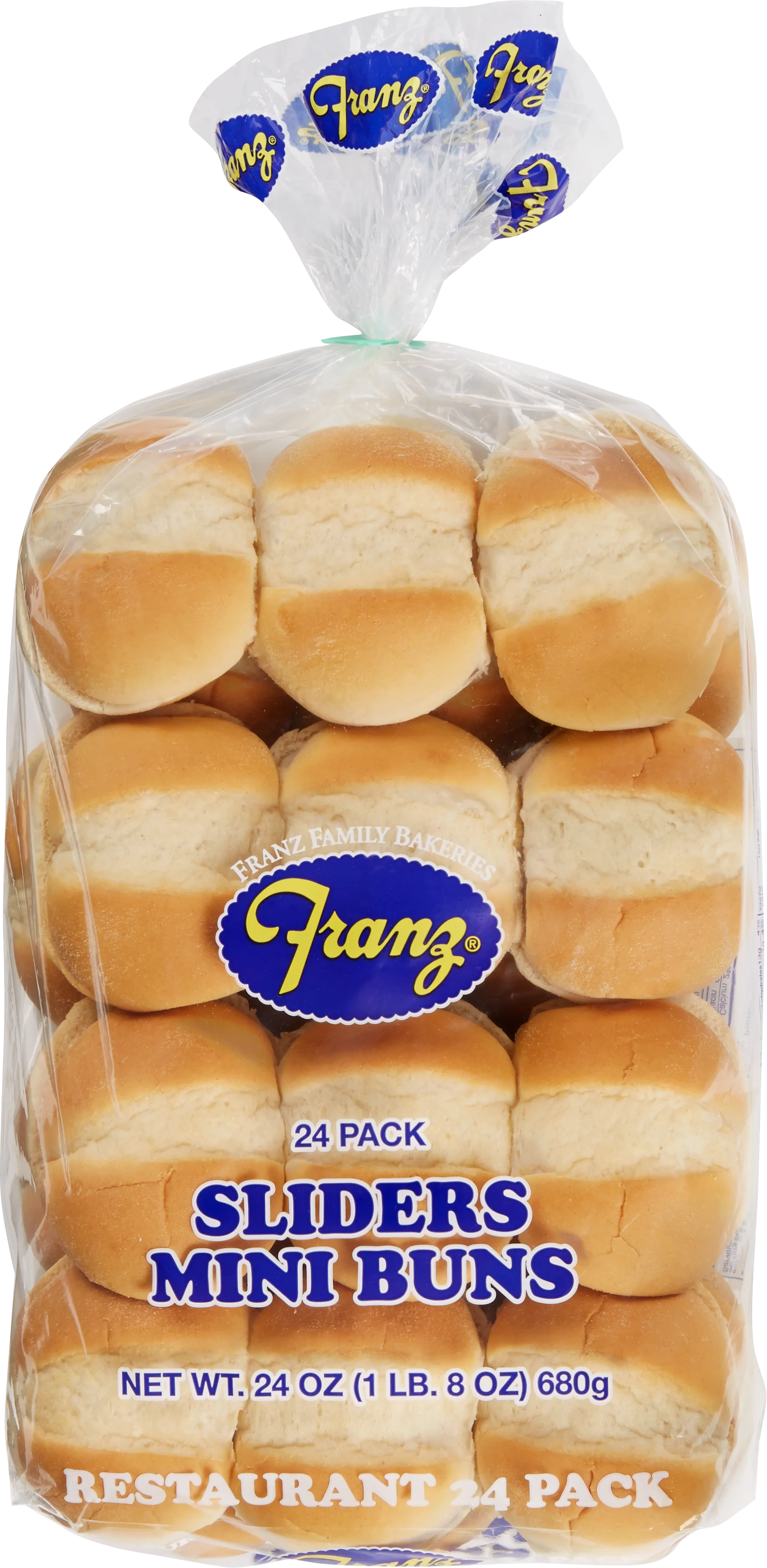 Franz Sliders Mini Hamburger Buns, 24 ct | Costco