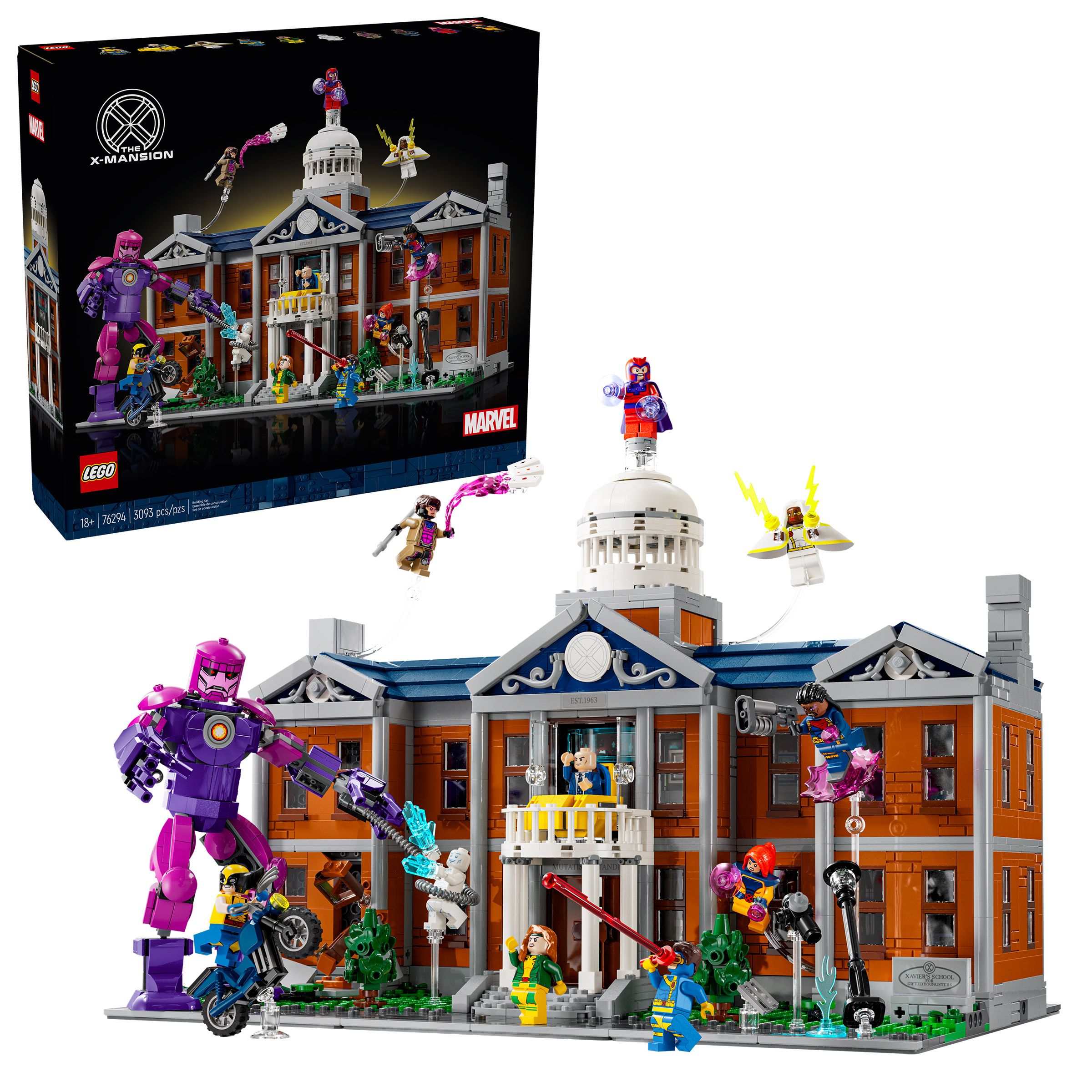 LEGO Marvel X-Men The X-Mansion 76294