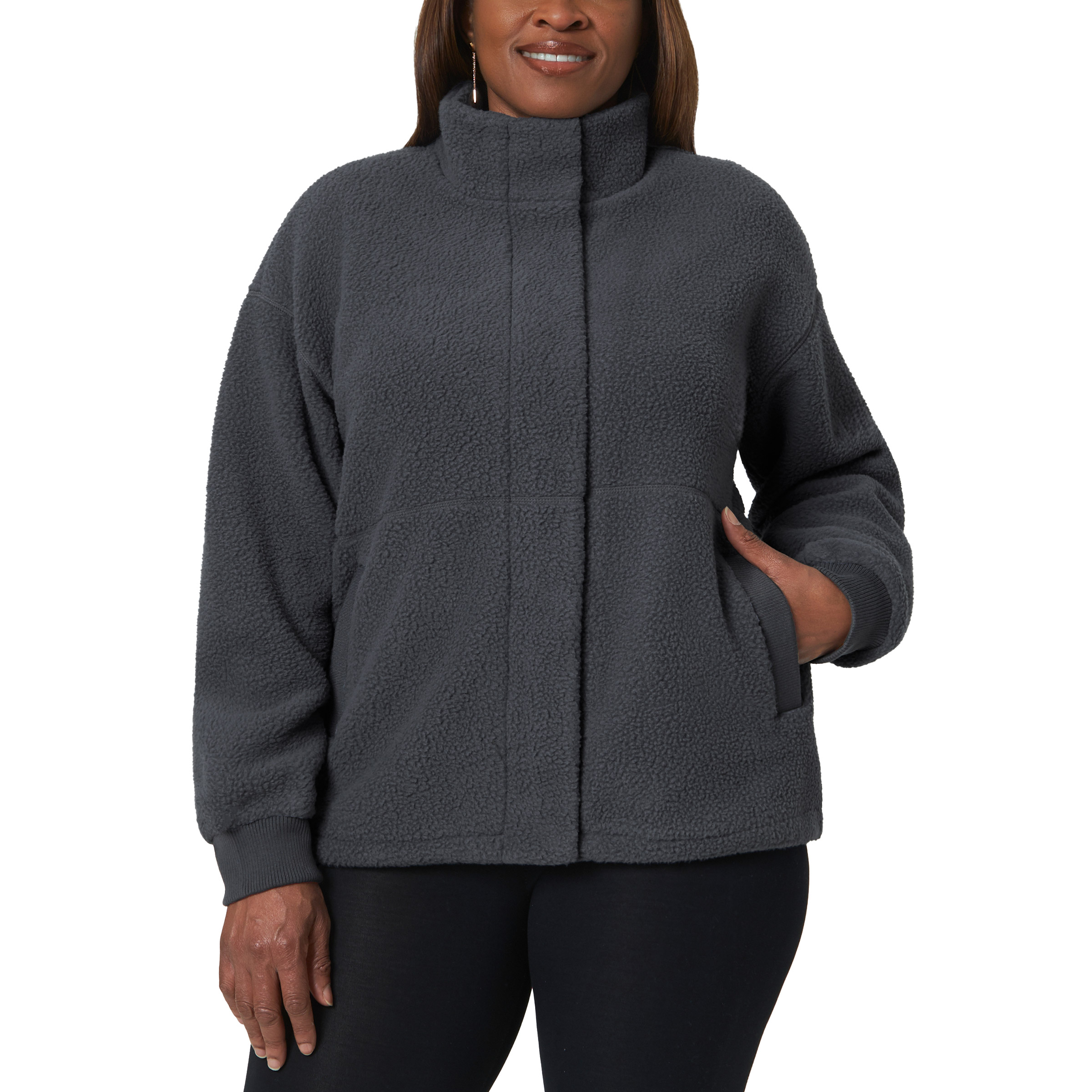 meeko！！ Mondetta Women's Fleece Sherpa Jacket | Costco