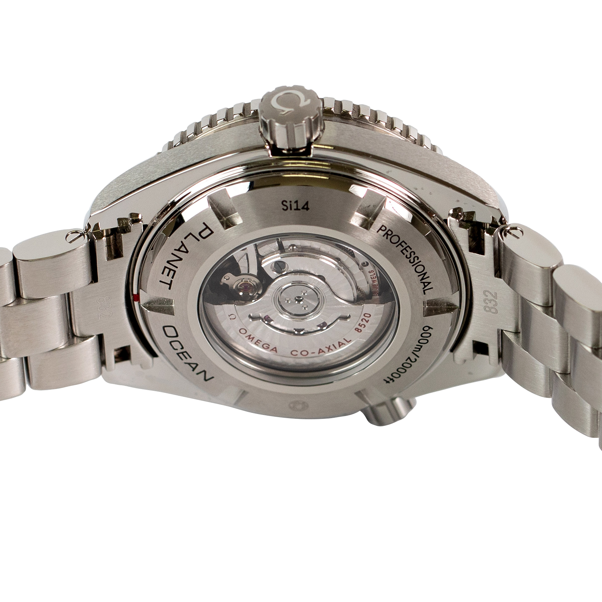 Omega Seamaster Planet Ocean Stainless Steel Ladies Automatic