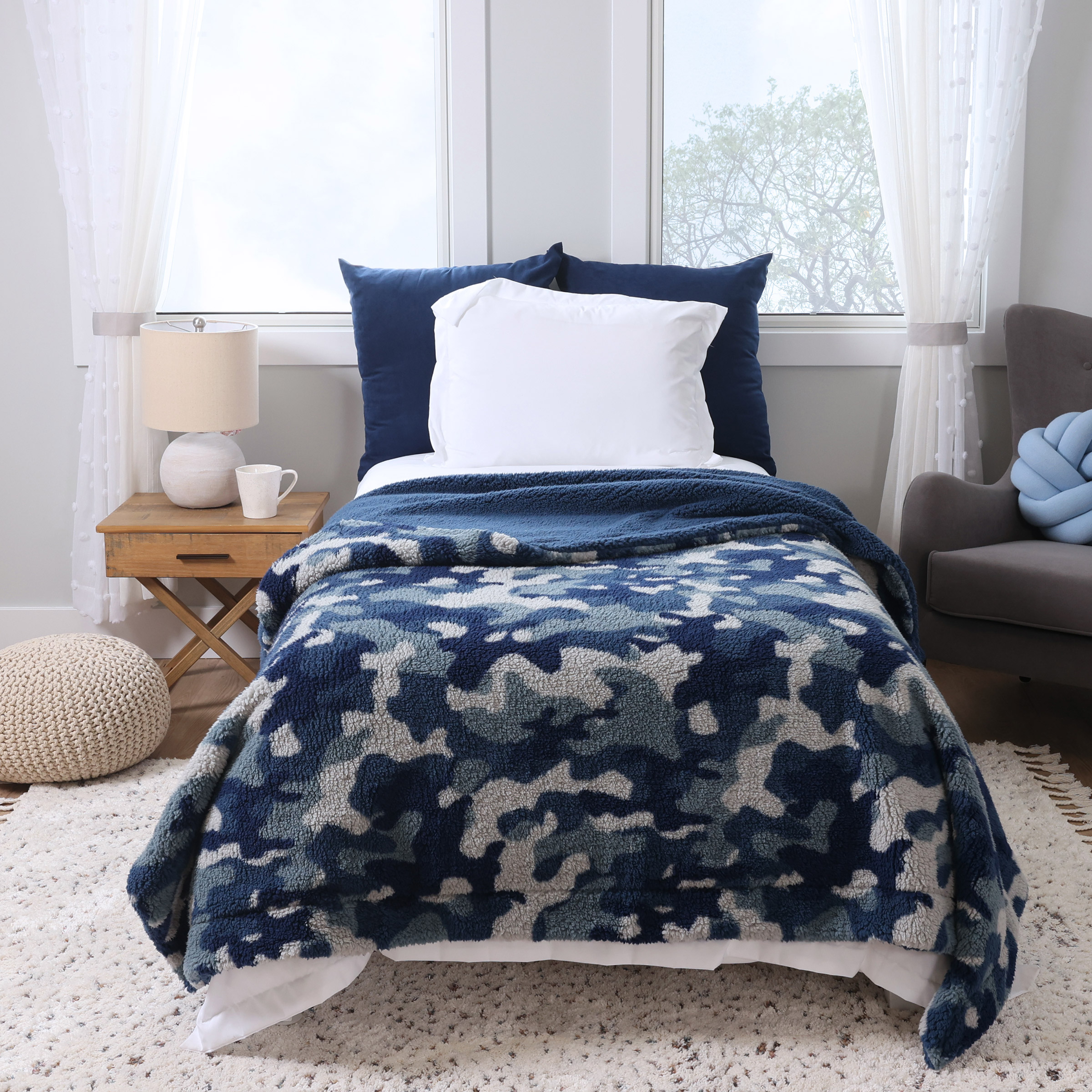 Life Comfort Ultimate Kids Sherpa Fleece Blanket Costco