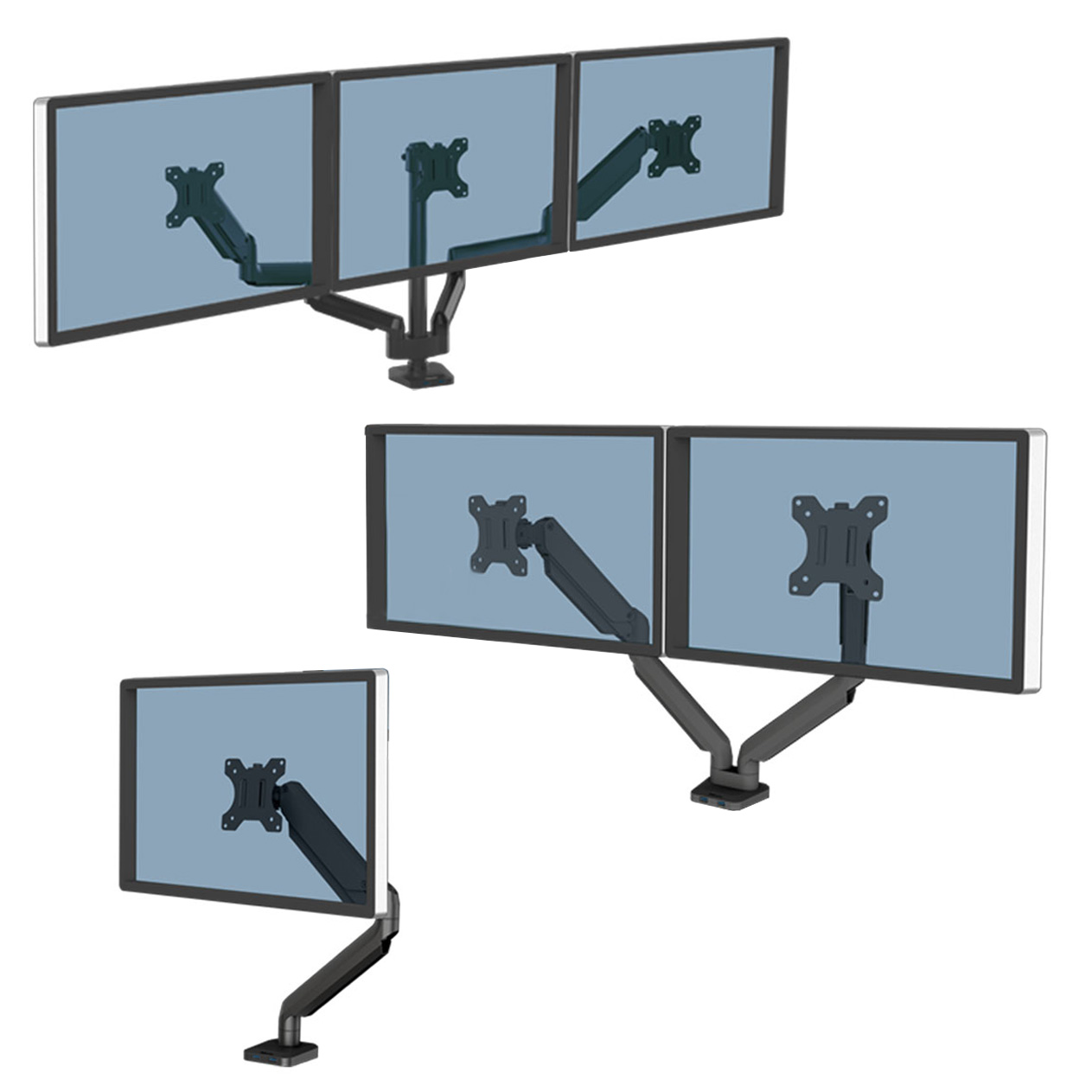 Fellowes Platinum Series Fully Adjustable Monitor Arm
