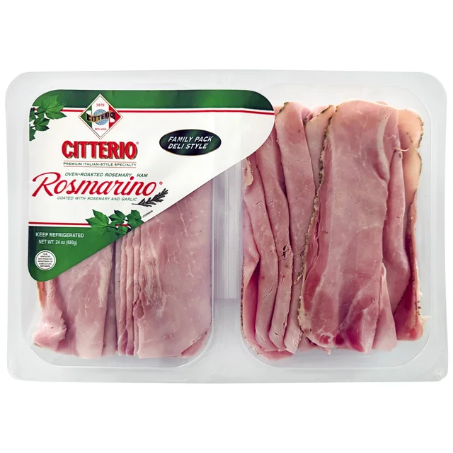 CITTERIO SLICED ROSEMARY HAM 2/12 OZ
