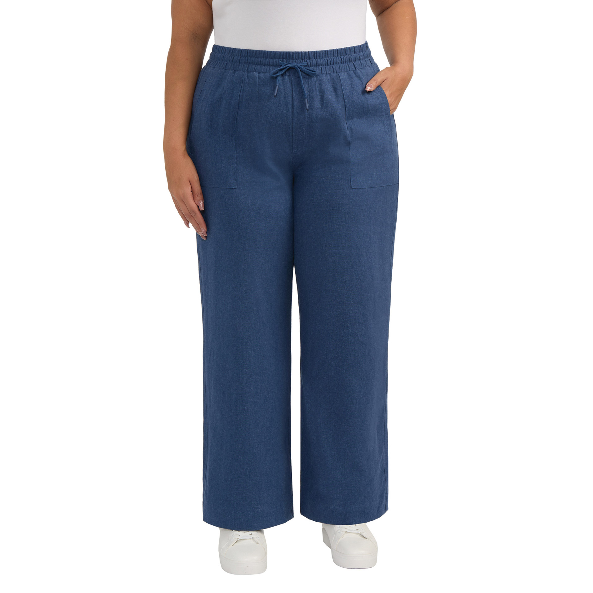 frank. by Frank And Oak Women's Linen Blend Pant | Costco