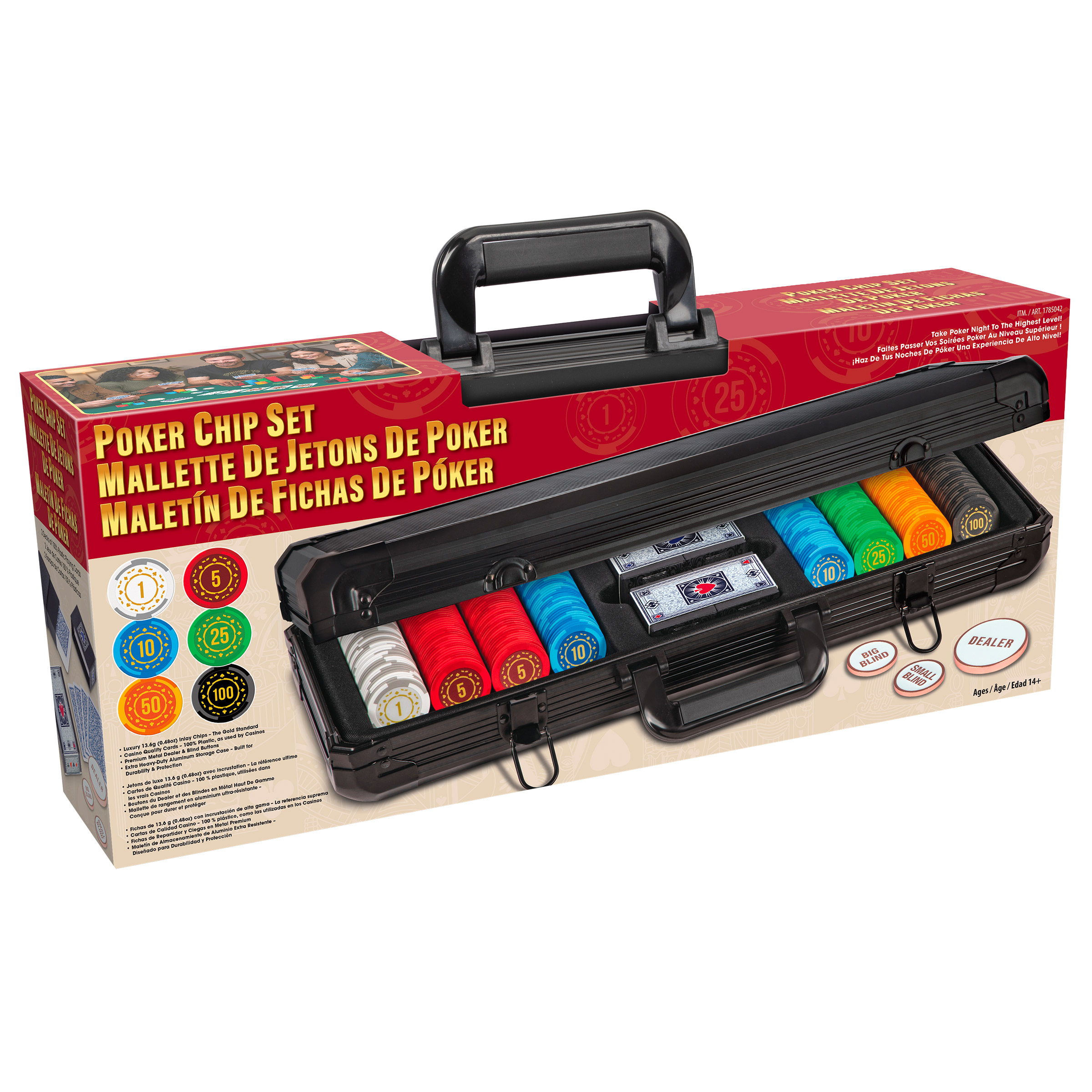 The Ultimate Poker Set - 400 Chips