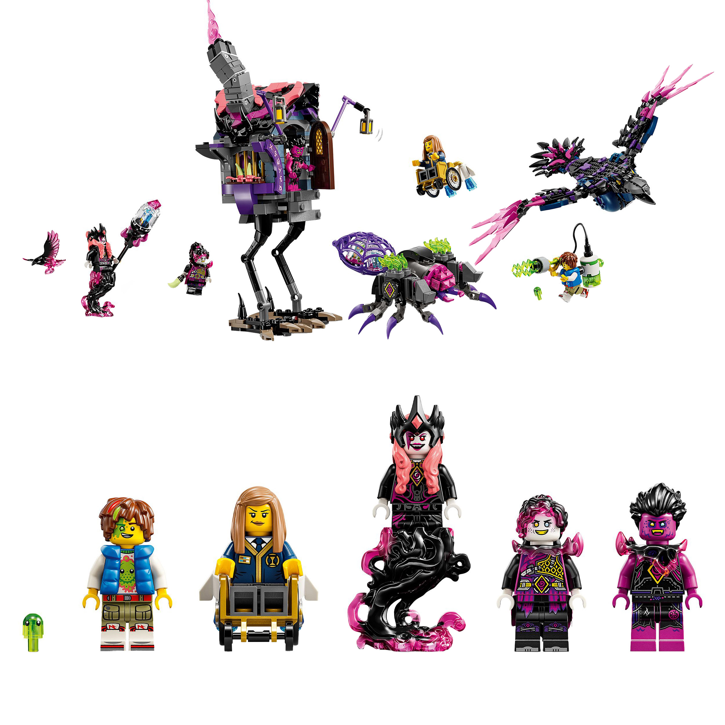 LEGO DREAMZzz The Never Witch's Midnight Raven, Spooky Toy 71478