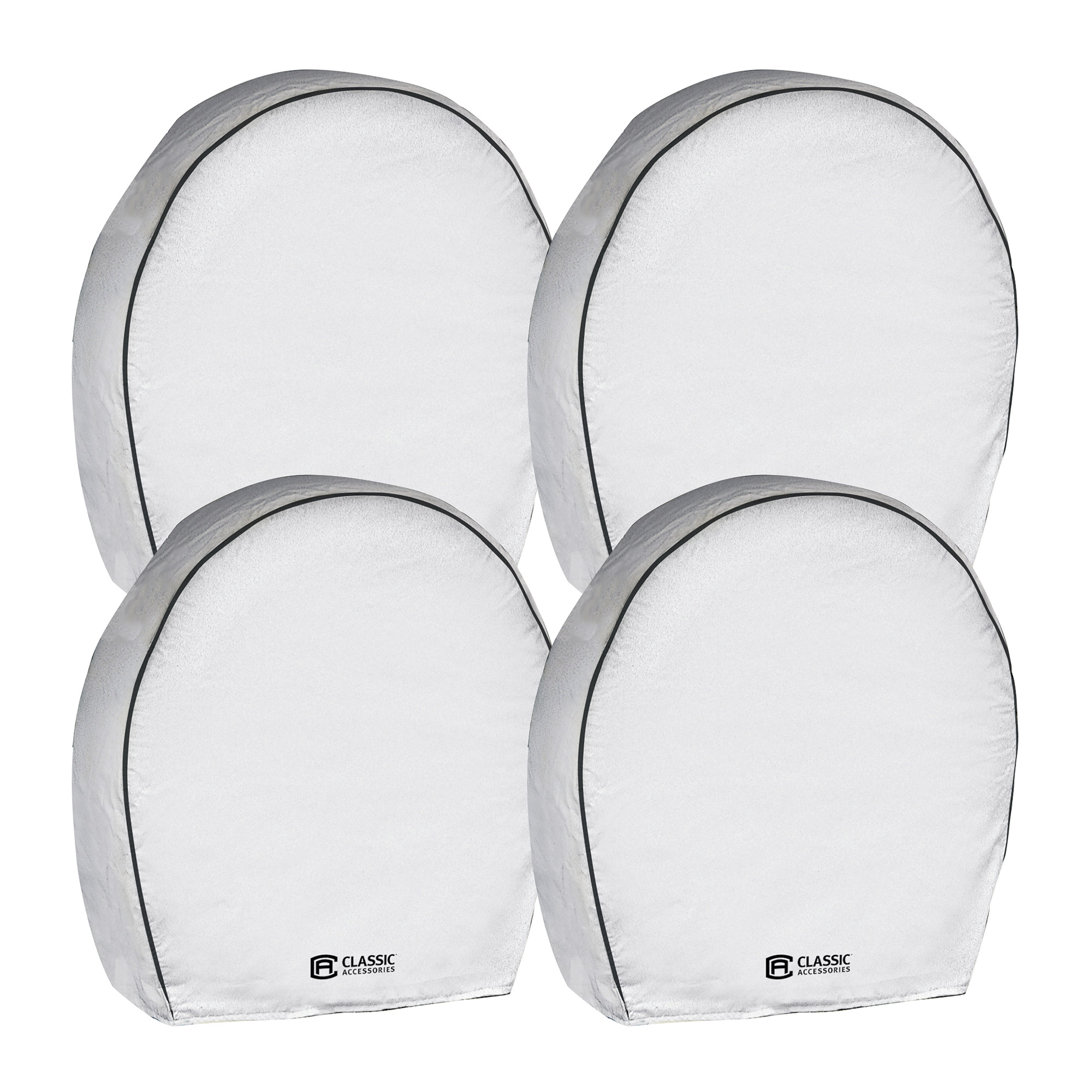 Classic Accessories Overdrive Deluxe RV Wheel Covers, 4-pack