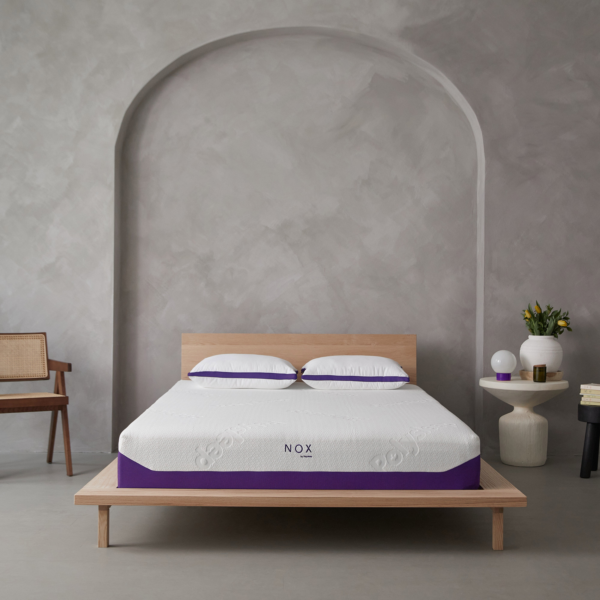 Polysleep Nox 27.9 cm (11 in.) Antimicrobial Memory Foam Mattress