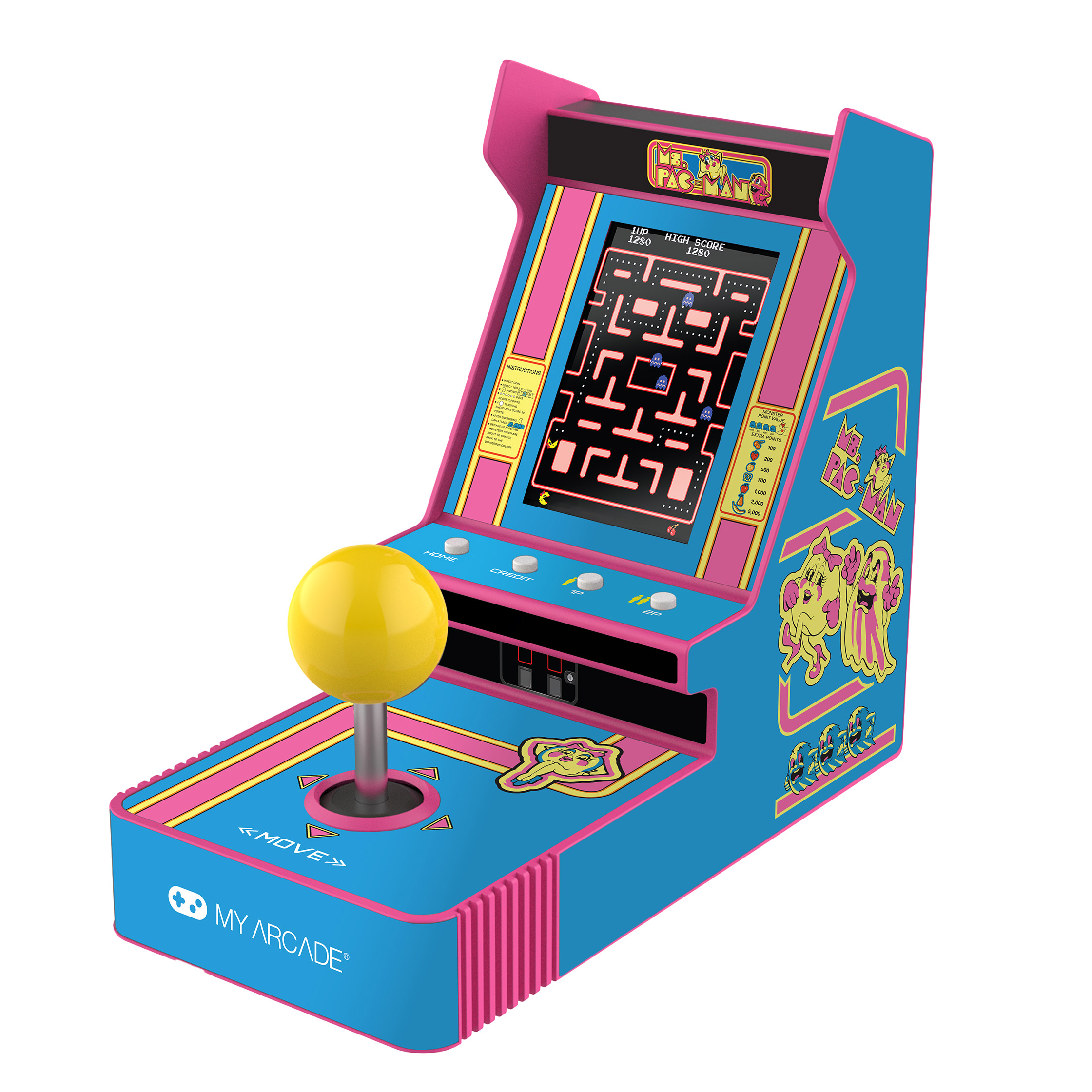 My Arcade Ms. PAC-MAN Joystick Player