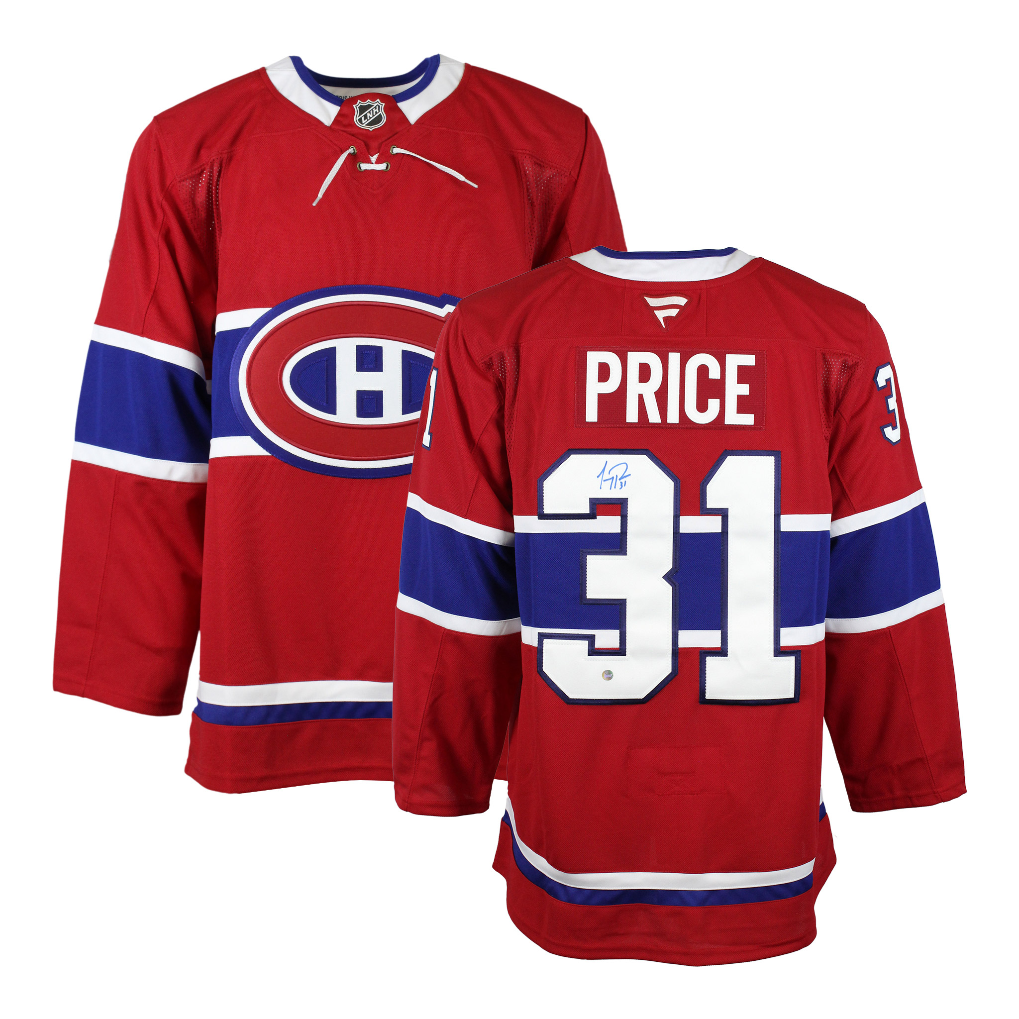 Frameworth Carey Price Signed Jersey Canadiens Red Fanatics  Premium