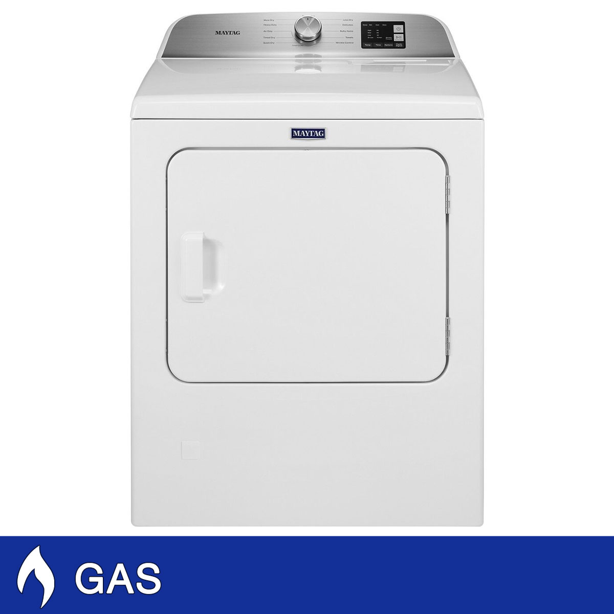 Maytag 7.0 cu. ft. GAS Dryer with Moisture Sensing 