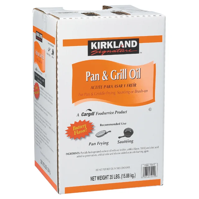 Kirkland Signature Pan & Grill Oil, 35 lbs