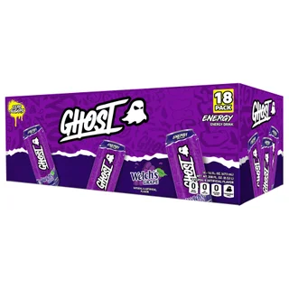 Ghost Energy Drink, Welch's Grape, 16 fl oz, 18-count