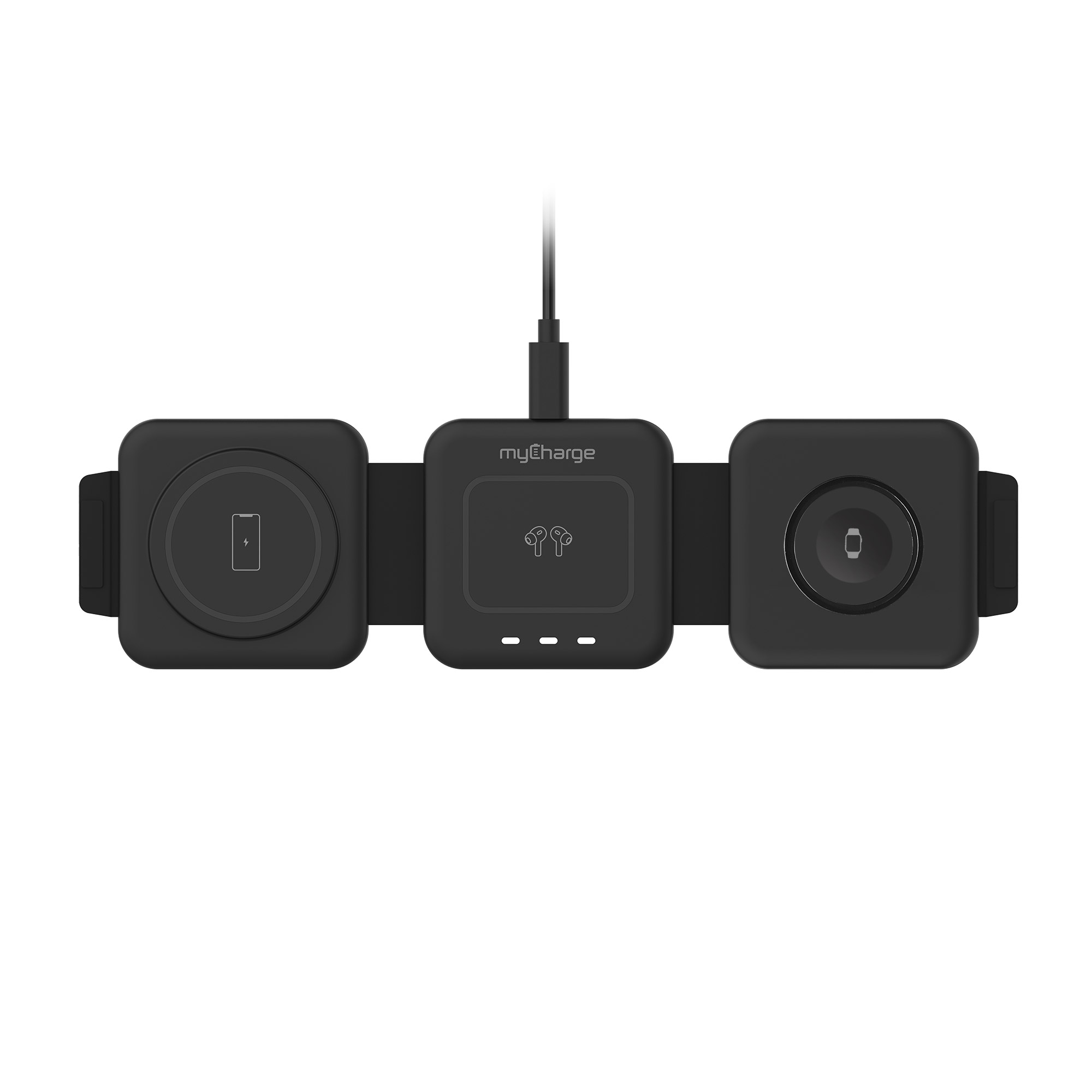 MyCharge 3-in-1 Folding Wireless Charging Pad Costco