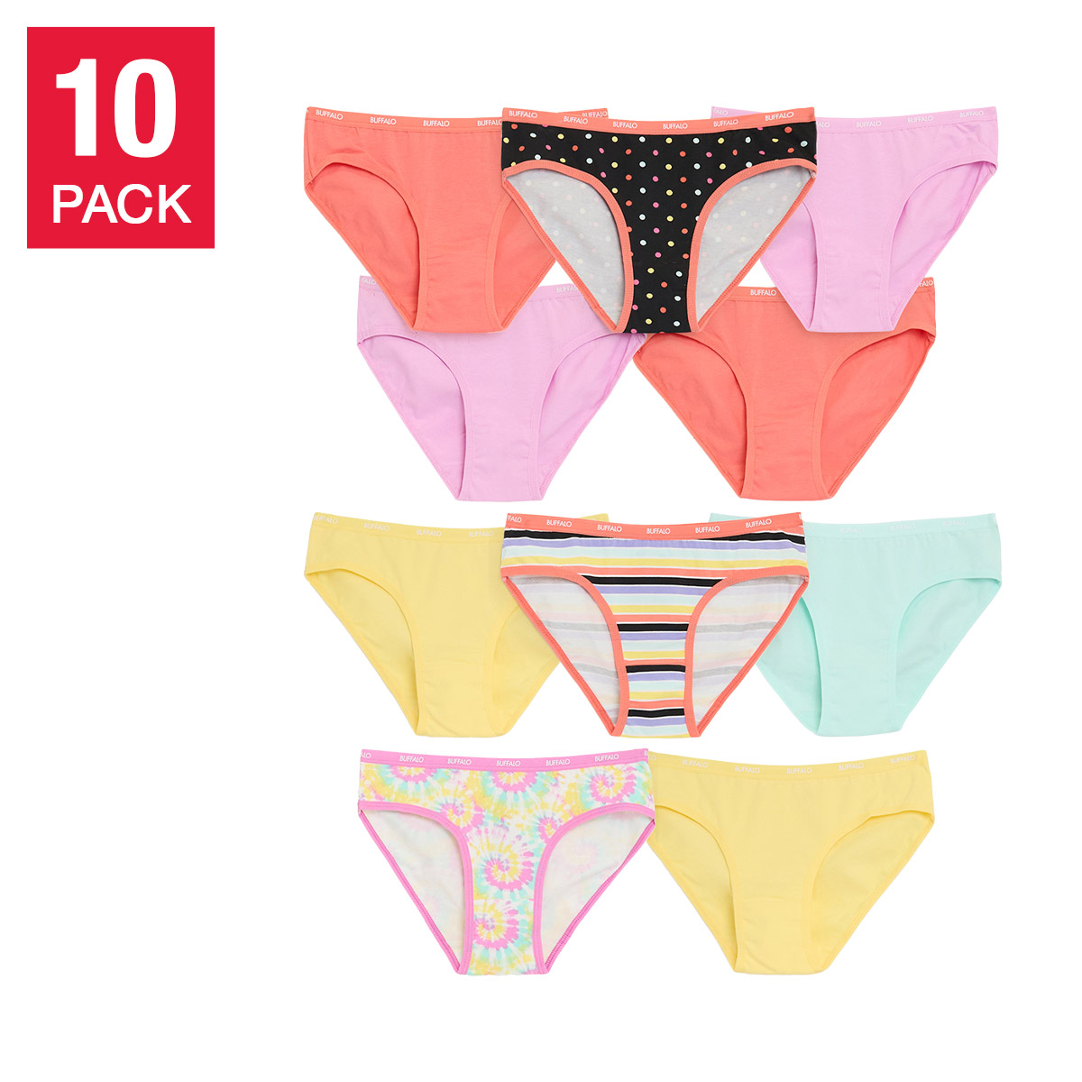 Buffalo Girls Bikini, 10-pack