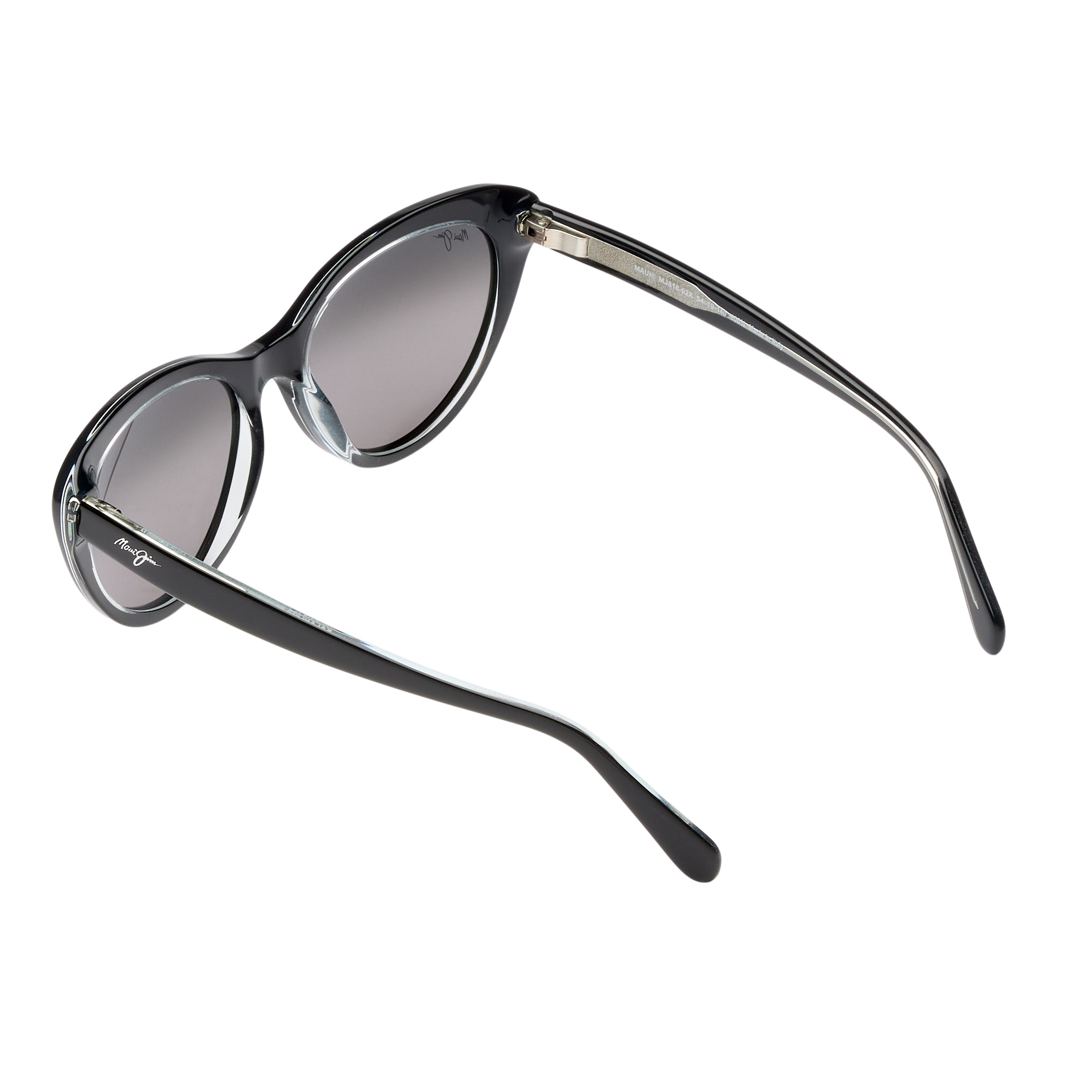Maui Jim Kalani GS818-02X Black with Translucent Blue & Grey  display picture 3