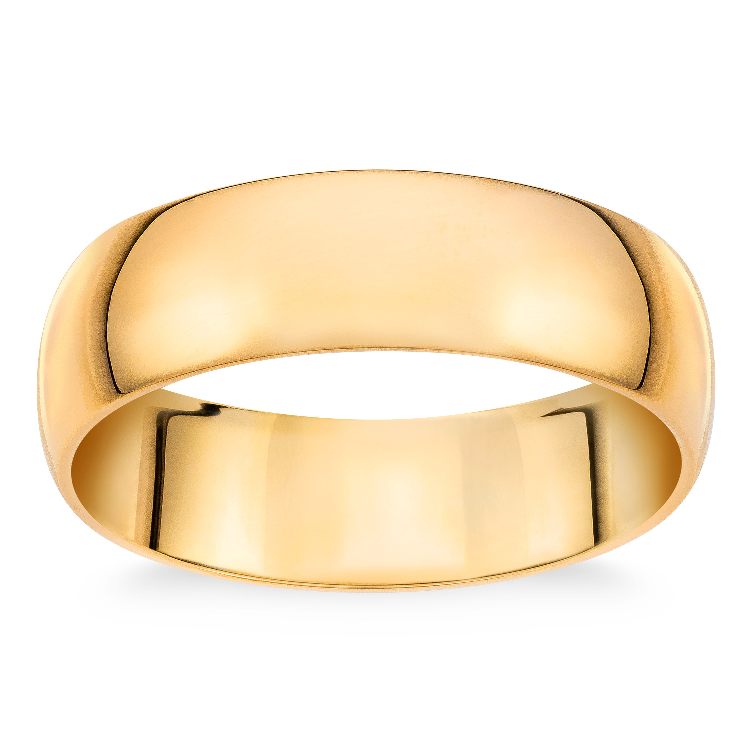 18kt Yellow Gold 4mm Comfort Fit Wedding Band | Costco