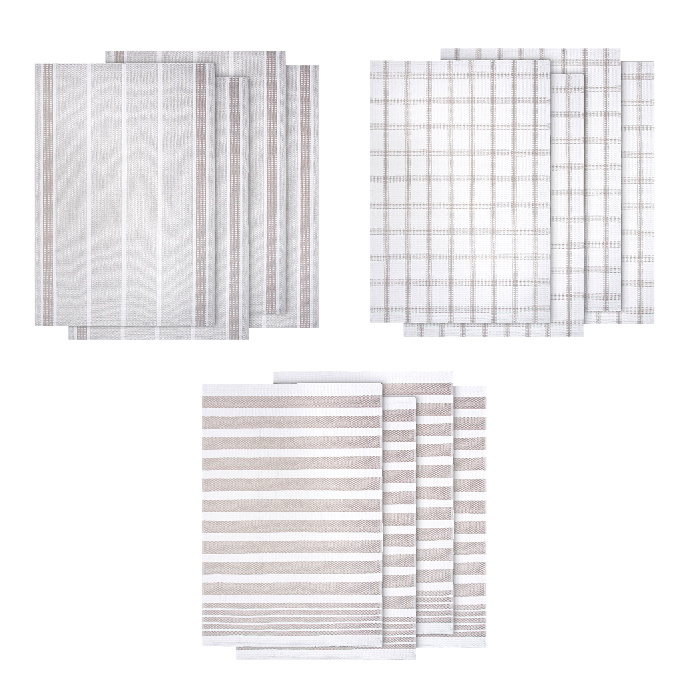 Kitchen Works Kitchen Towels, 12-pack